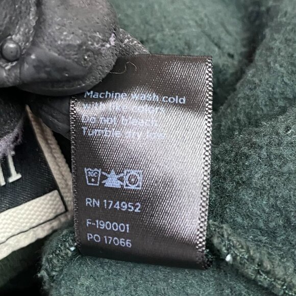 Flint and Tinder 10 Year Hoodie Men's XL Green Full Zip Hooded Sweatshirt - Picture 10 of 13